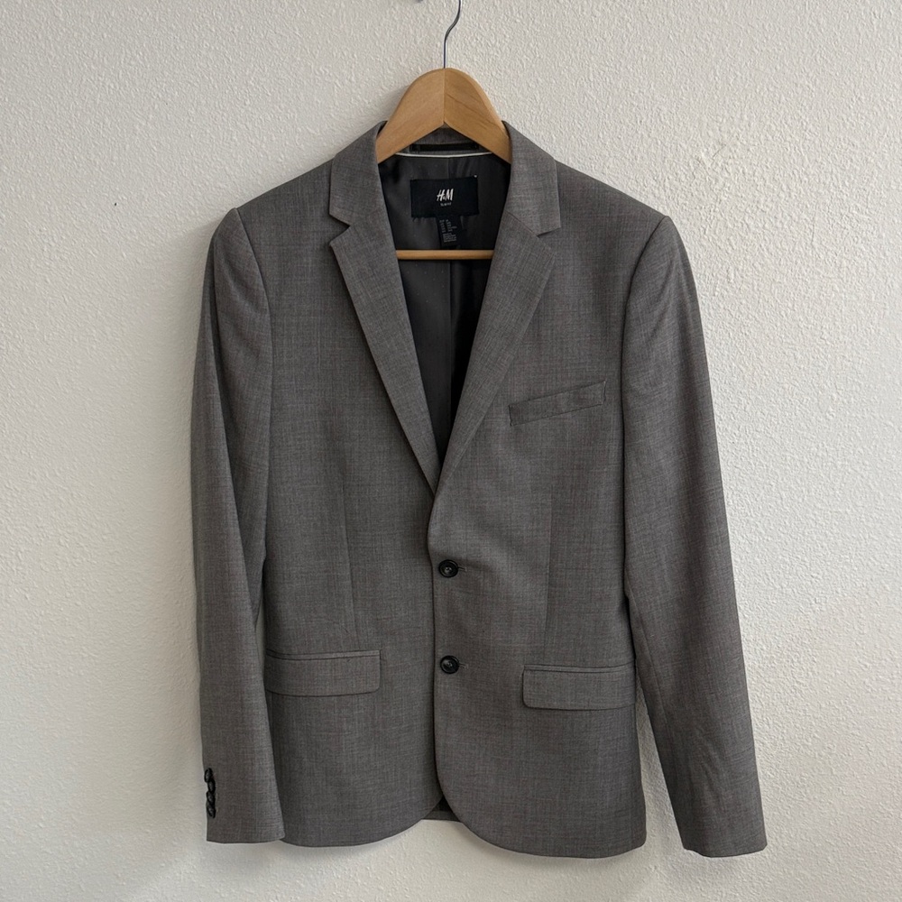 H&M Charcoal Men's Blazer